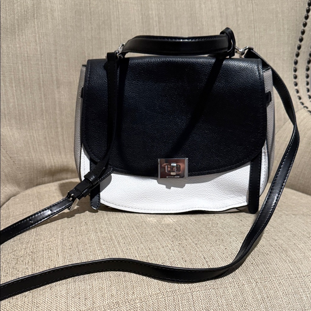 Michael Kors Two-Tone Black and White Crossbody Bag
